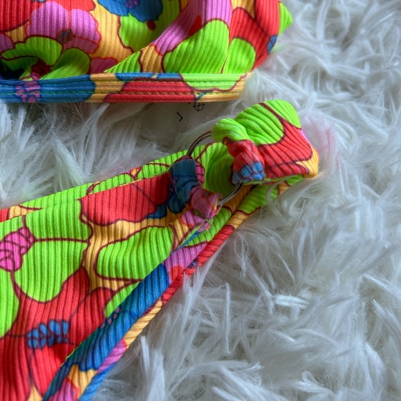 Floral Multicolor Bikini Set - Picture 6 of 13